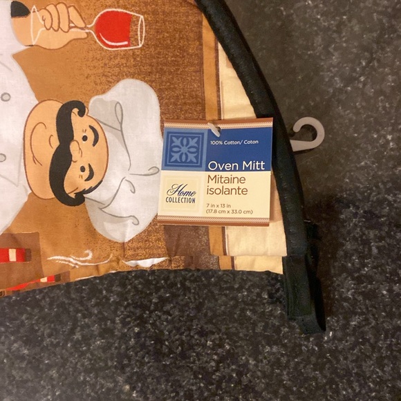 NEW! 100% Cotton Kitchen Towel/Oven Mitts Set 7 Pieces - Picture 8 of 9